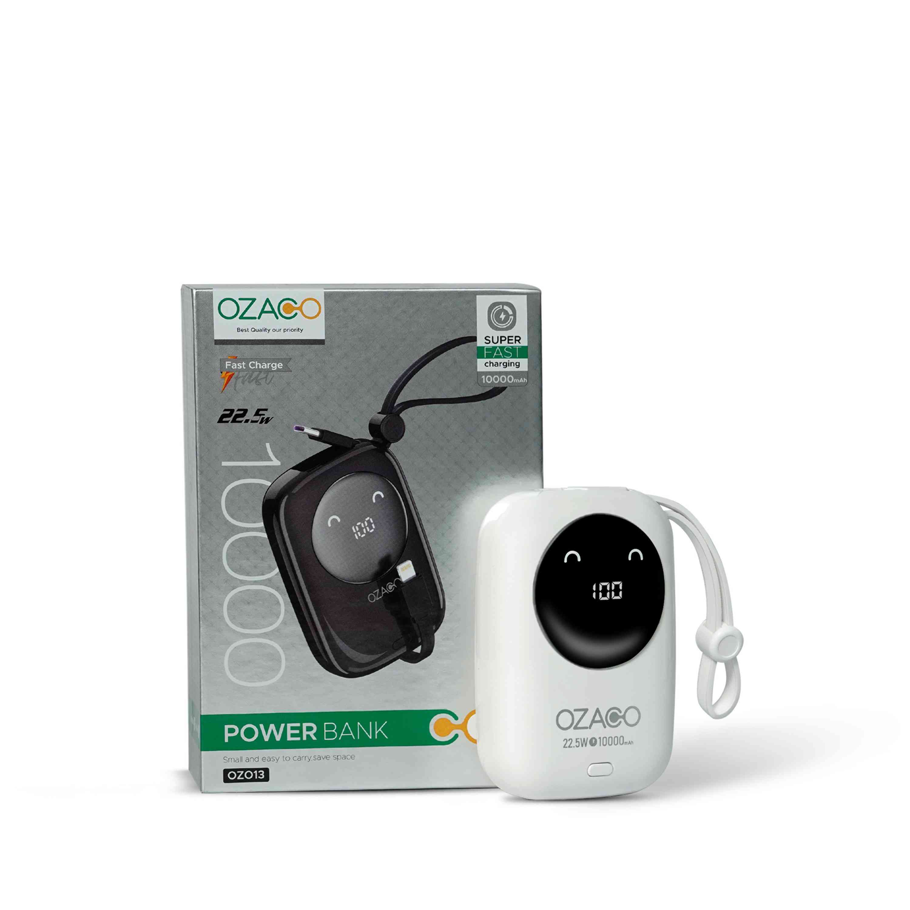 Power bank - white 10000mah